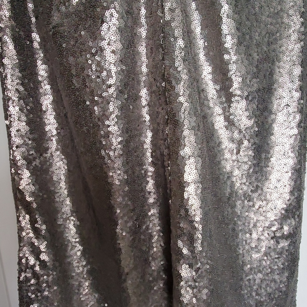 HOST PICK Silver Pewter Gunmetal Sequin Skirt BNWT - Picture 5 of 6